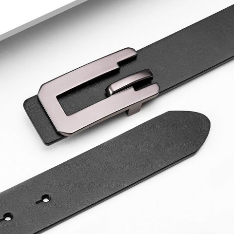 Dây nịt nam bản nhỏ khoá bấm -  C125