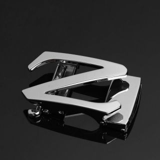 Mặt khóa thắt lưng nam màu bạc B506 khóa cài tự động