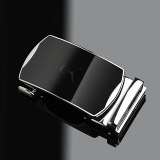 Mặt khóa thắt lưng khóa cài tự động logo chữ CK đậm mờ đẹp mắt B411