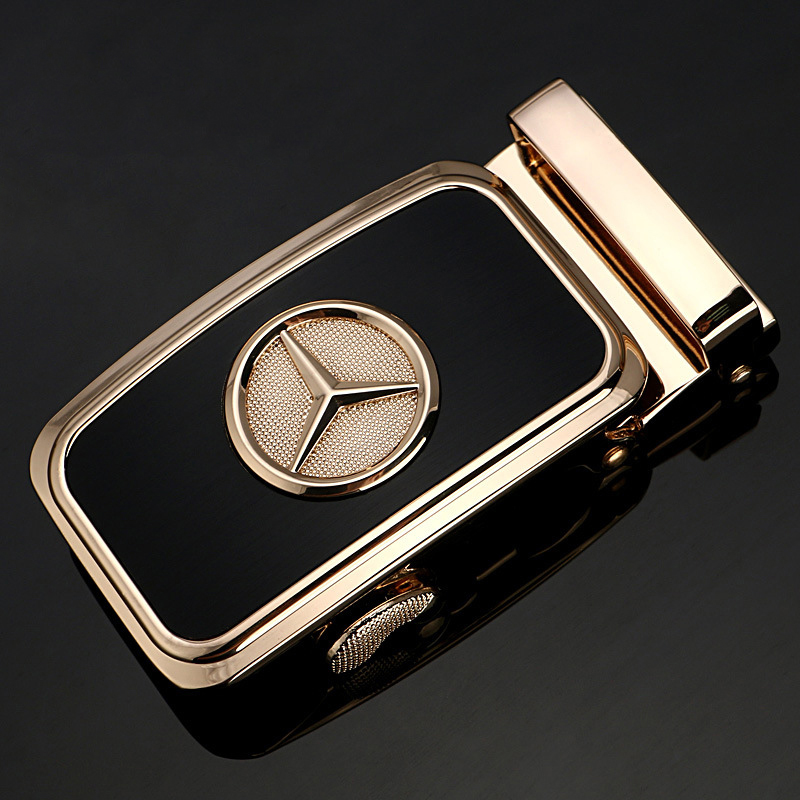 Mặt khóa dây nịt logo xe Mercedes sang trọng B501