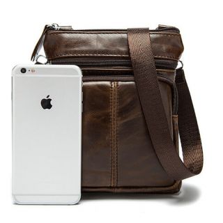 Túi đeo vai nam da bò nhỏ gọn phong cách Hàn sang trọng G301