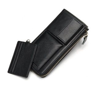 Ví cầm tay cao cấp màu đen sang trọng D683