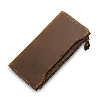 Ví  đựng điện thoại chất liệu da bò sáp cao cấp D833B