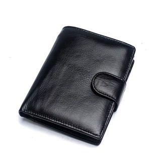 Bóp đứng nam da bò thật giá rẻ D031A