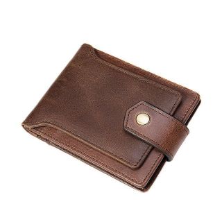 Ví da bò nam nhỏ gọn dáng ngang ấn tượng D355